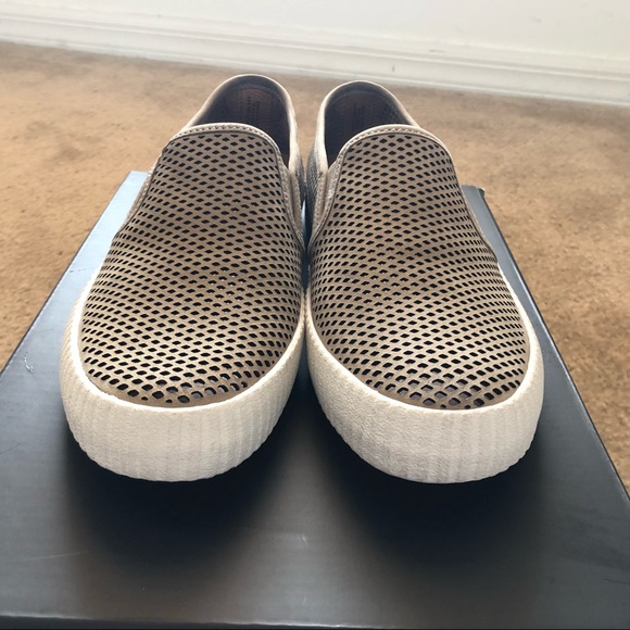 New [Frye] Camille perforated slip on sneakers - Picture 5 of 8